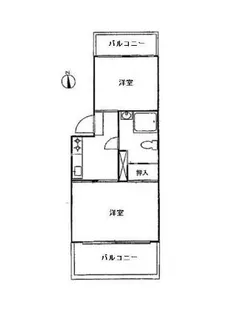 東京都練馬区栄町【マンション】の間取り