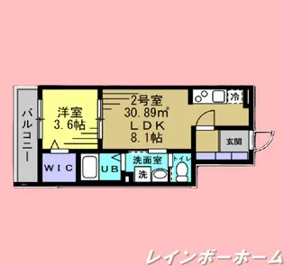 千葉県松戸市大谷口【アパート】の間取り