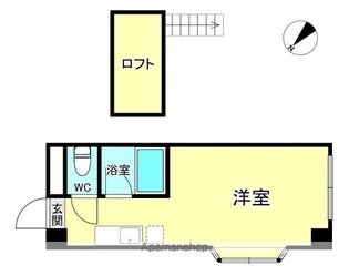 キャニオンクルーズ【1階】の間取り