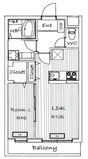 La via bell 成城【2階】の間取り