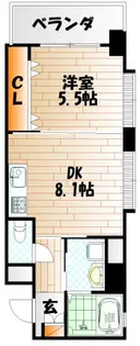 MTOビル【5階】の間取り