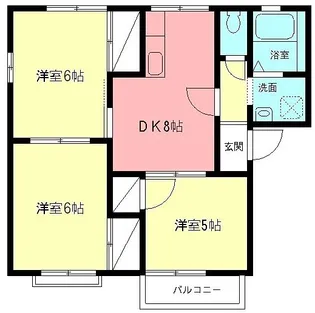 神奈川県小田原市清水新田【アパート】の間取り