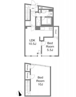 目白台ビル【2階】の間取り
