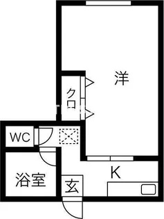 大阪府大阪市阿倍野区天王寺町北2【マンション】の間取り