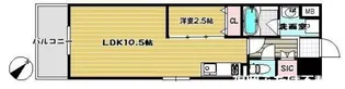 LIFEFIELD銀天町【6階】の間取り