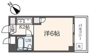 ディジィ川崎【5階】の間取り