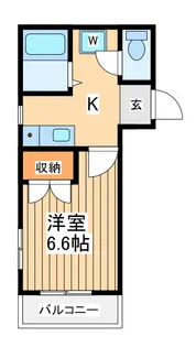 蒼樹館【2階】の間取り