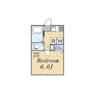 ヒルトップ中山【2階】の間取り