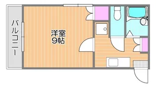 エスポアール大元【1階】の間取り