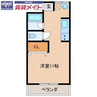 コーポイトウ【1階】の間取り