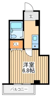メゾン多摩川【2階】の間取り