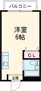 ヴィラ御前【2階】の間取り