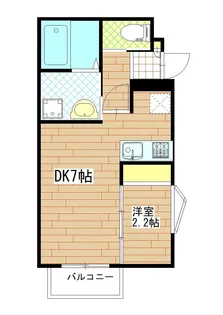 Forest Garden II【1階】の間取り