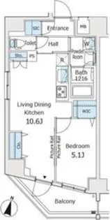 アイル王子ノルド【10階】の間取り