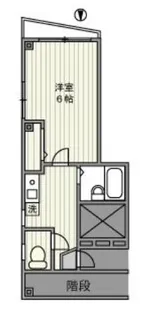パレットハウス【4階】の間取り
