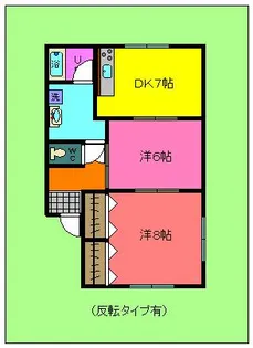リバテイ【1階】の間取り