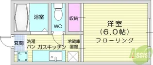 菅野又ハイツ【1階】の間取り