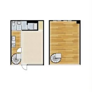 Kurokane39の間取り