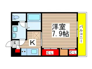 リブリ・グランハイム新検見川【1階】の間取り