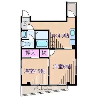 神奈川県横浜市港北区菊名3【マンション】の間取り