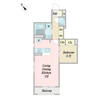 Orion【1階】の間取り