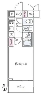 コンシェリア浜松町マスターズヴィラ【10階】の間取り