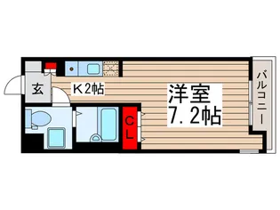 YASUIビル 第8【2階】の間取り
