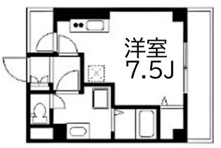 プレール・ドゥーク横浜反町【3階】の間取り