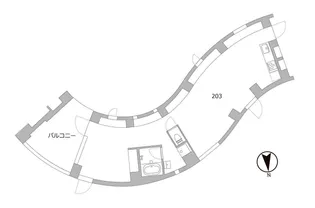 天神町place◆◆JIA優秀建築賞 受賞(2025年1月)他受賞!◆【2階】の間取り