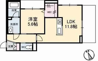 エーデルハオスIV【1階】の間取り