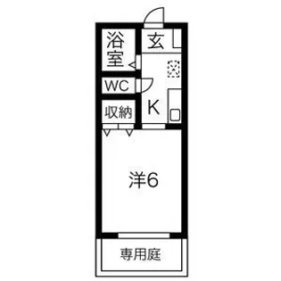 ELVITA(エルヴィータ)【1階】の間取り