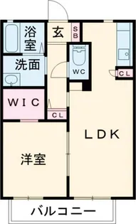 メゾン・ボヌール A棟【2階】の間取り