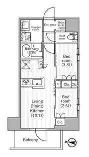 nido MINOWA【9階】の間取り