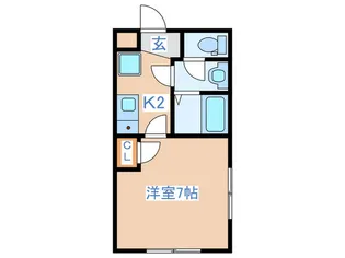 CLAD【3階】の間取り