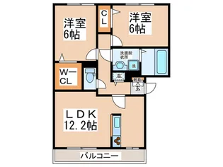 スウィ-ト松本【3階】の間取り