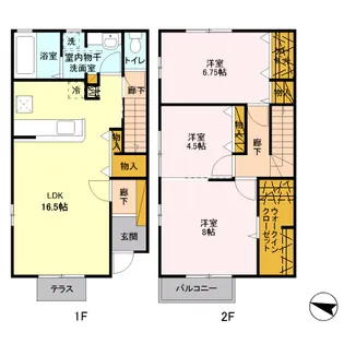 ローズティアラの間取り