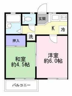 クレストヒルズ船橋【2階】の間取り