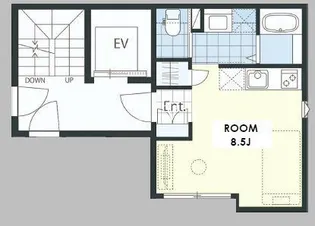 湯島レーベル【4階】の間取り