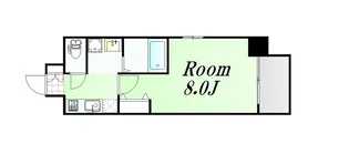 ビガーポリス143松ヶ枝町【7階】の間取り