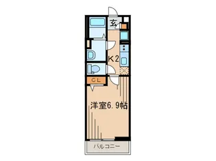 Maison de Moe TSUKAGUCHI【3階】の間取り