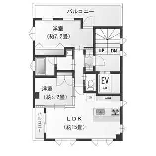 ウェルハウス芝【4階】の間取り