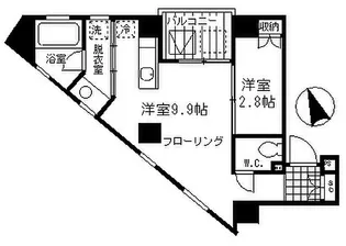北参道スタイル【3階】の間取り