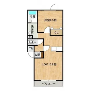 リラクオーレ【1階】の間取り