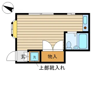 シェール【1階】の間取り