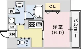 YAMATE435【5階】の間取り