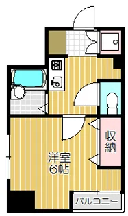 アネックスオマタII【6階】の間取り