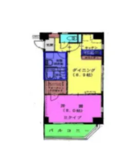 ボナールA【6階】の間取り