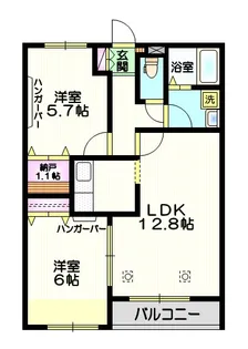 Up Field Maison【2階】の間取り