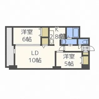 第50松井ビル【3階】の間取り