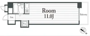 コスモ東神奈川【1階】の間取り